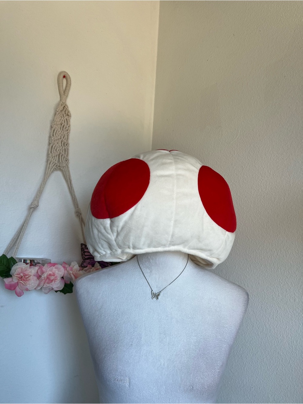 Universal Studios Nintendo World Mushroom Plush Hat